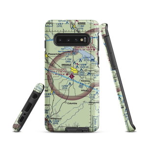 Knoxville Municipal Airport (OXV) VFR Sectional Samsung Phone Case