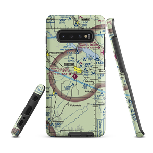 Knoxville Municipal Airport (OXV) VFR Sectional Samsung Phone Case