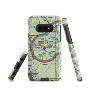 Knoxville Municipal Airport (OXV) VFR Sectional Samsung Phone Case