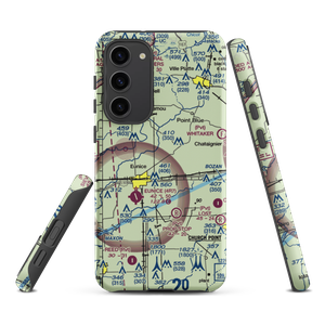 Koch Airport (91LA) VFR Sectional Samsung Phone Case