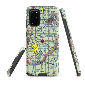 Kokomo Municipal Airport (OKK) VFR Sectional Samsung Phone Case