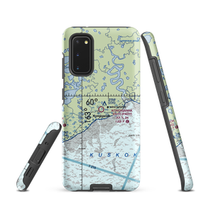 Kongiganak Airport (DUY) VFR Sectional Samsung Phone Case