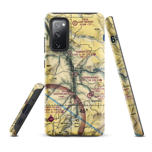 Kooskia Municipal Airport (S82) VFR Sectional Samsung Phone Case