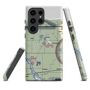 Kornkven Airstrip (NA07) VFR Sectional Samsung Phone Case