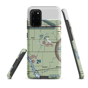 Kornkven Airstrip (NA07) VFR Sectional Samsung Phone Case