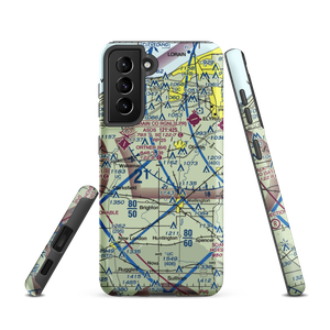 Kosik Private Airport (17OH) VFR Sectional Samsung Phone Case