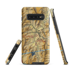 Krassel US Forest Service Airport (24K) VFR Sectional Samsung Phone Case