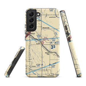 Krause Private Airport (NE45) VFR Sectional Samsung Phone Case