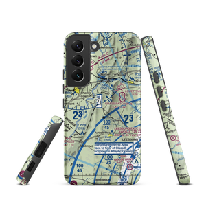 Krens Farm Airport (14VA) VFR Sectional Samsung Phone Case