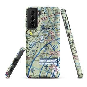 Krens Farm Airport (14VA) VFR Sectional Samsung Phone Case