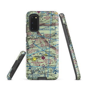 Krill Personal Use Airport (PA86) VFR Sectional Samsung Phone Case