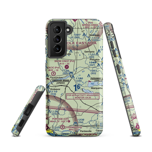 Krist Island Airport (WS68) VFR Sectional Samsung Phone Case