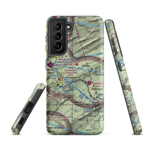 Krout Airport (4PS6) VFR Sectional Samsung Phone Case