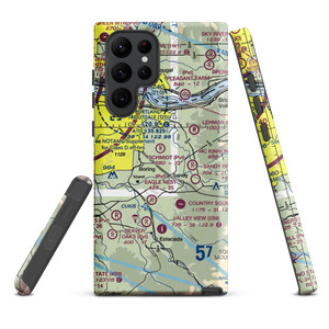 Krueger Airport (OR72) VFR Sectional Samsung Phone Case