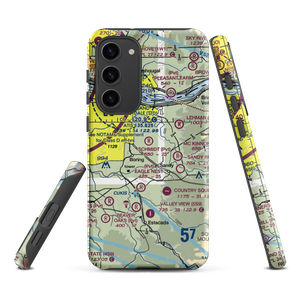 Krueger Airport (OR72) VFR Sectional Samsung Phone Case