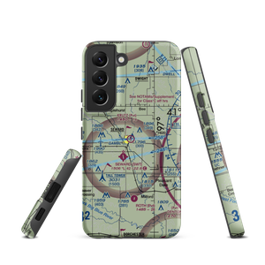 Krutz Airport (NE18) VFR Sectional Samsung Phone Case