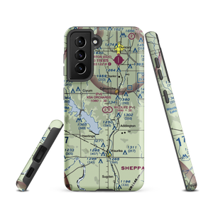 Ksa Orchards Airport (OK11) VFR Sectional Samsung Phone Case