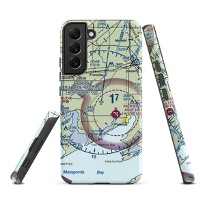 Kubecka Aviation Airport (3XS1) VFR Sectional Samsung Phone Case