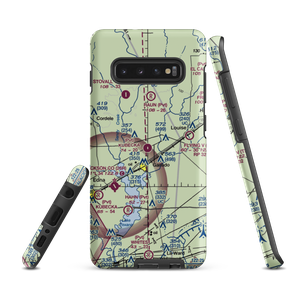 Kubecka Aviation Airport (TS08) VFR Sectional Samsung Phone Case