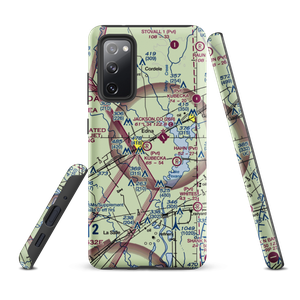 Kubecka Flying Service Inc. Airport (6TE5) VFR Sectional Samsung Phone Case