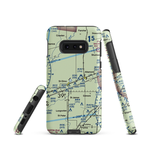 Kuebler RLA Restricted Landing Area (4IL4) VFR Sectional Samsung Phone Case