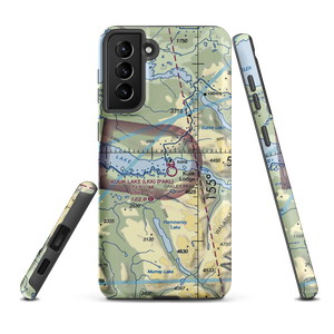 Kulik Lake Airport (LKK) VFR Sectional Samsung Phone Case