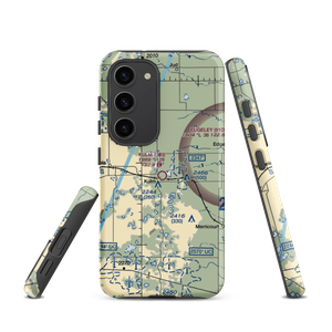 Kulm Municipal Airport (D03) VFR Sectional Samsung Phone Case