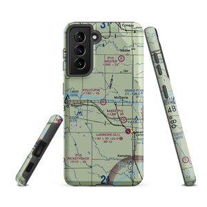 Kyllo Airport (84ND) VFR Sectional Samsung Phone Case