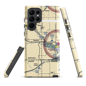 L J Bose Airstrip (67NE) VFR Sectional Samsung Phone Case