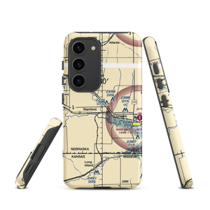 L J Bose Airstrip (67NE) VFR Sectional Samsung Phone Case