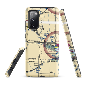 L J Bose Airstrip (67NE) VFR Sectional Samsung Phone Case