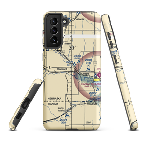 L J Bose Airstrip (67NE) VFR Sectional Samsung Phone Case