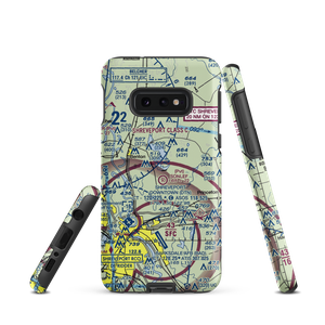 L J Earnest Airport (LS69) VFR Sectional Samsung Phone Case