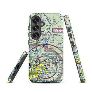 L J Earnest Airport (LS69) VFR Sectional Samsung Phone Case