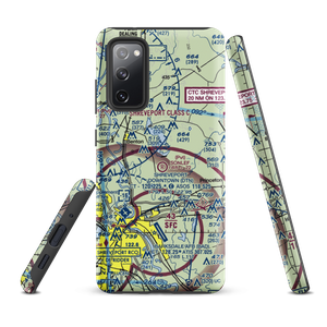 L J Earnest Airport (LS69) VFR Sectional Samsung Phone Case