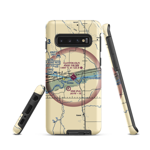 L M Clayton Airport (OLF) VFR Sectional Samsung Phone Case