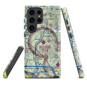 L O Simenstad Municipal Airport (OEO) VFR Sectional Samsung Phone Case