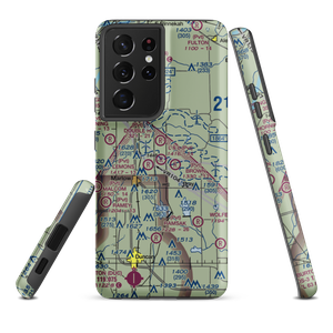 L&L Airport (OK89) VFR Sectional Samsung Phone Case