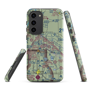 L&L Airport (OK89) VFR Sectional Samsung Phone Case