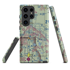 L&L Airport (OK89) VFR Sectional Samsung Phone Case