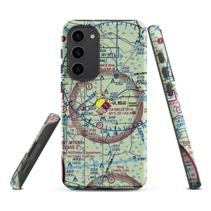 La Belle Municipal Airport (X14) VFR Sectional Samsung Phone Case