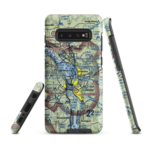 La Crosse Municipal Airport (LSE) VFR Sectional Samsung Phone Case