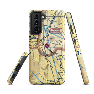 La Grande/Union County Airport (LGD) VFR Sectional Samsung Phone Case