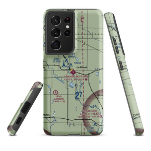 La Moure Rott Municipal Airport (4F9) VFR Sectional Samsung Phone Case