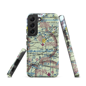 La Porte Municipal Airport (PPO) VFR Sectional Samsung Phone Case