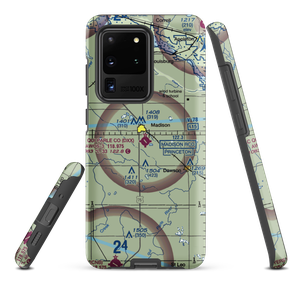 Lac Qui Parle County Airport (DXX) VFR Sectional Samsung Phone Case