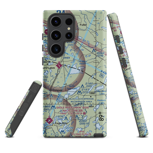 Lac Vieux Desert Seaplane Base (16WI) VFR Sectional Samsung Phone Case