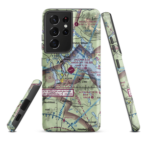 Laconia Municipal Airport (LCI) VFR Sectional Samsung Phone Case