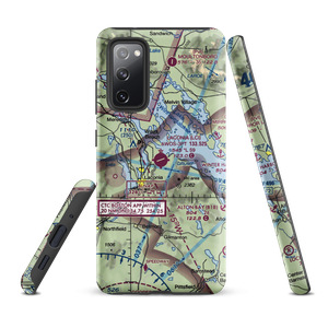 Laconia Municipal Airport (LCI) VFR Sectional Samsung Phone Case