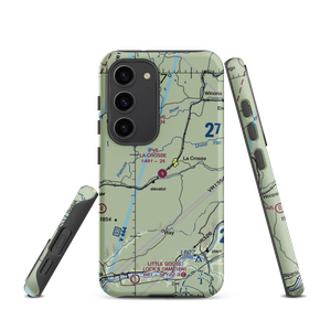 Lacrosse Municipal Airport (WA30) VFR Sectional Samsung Phone Case